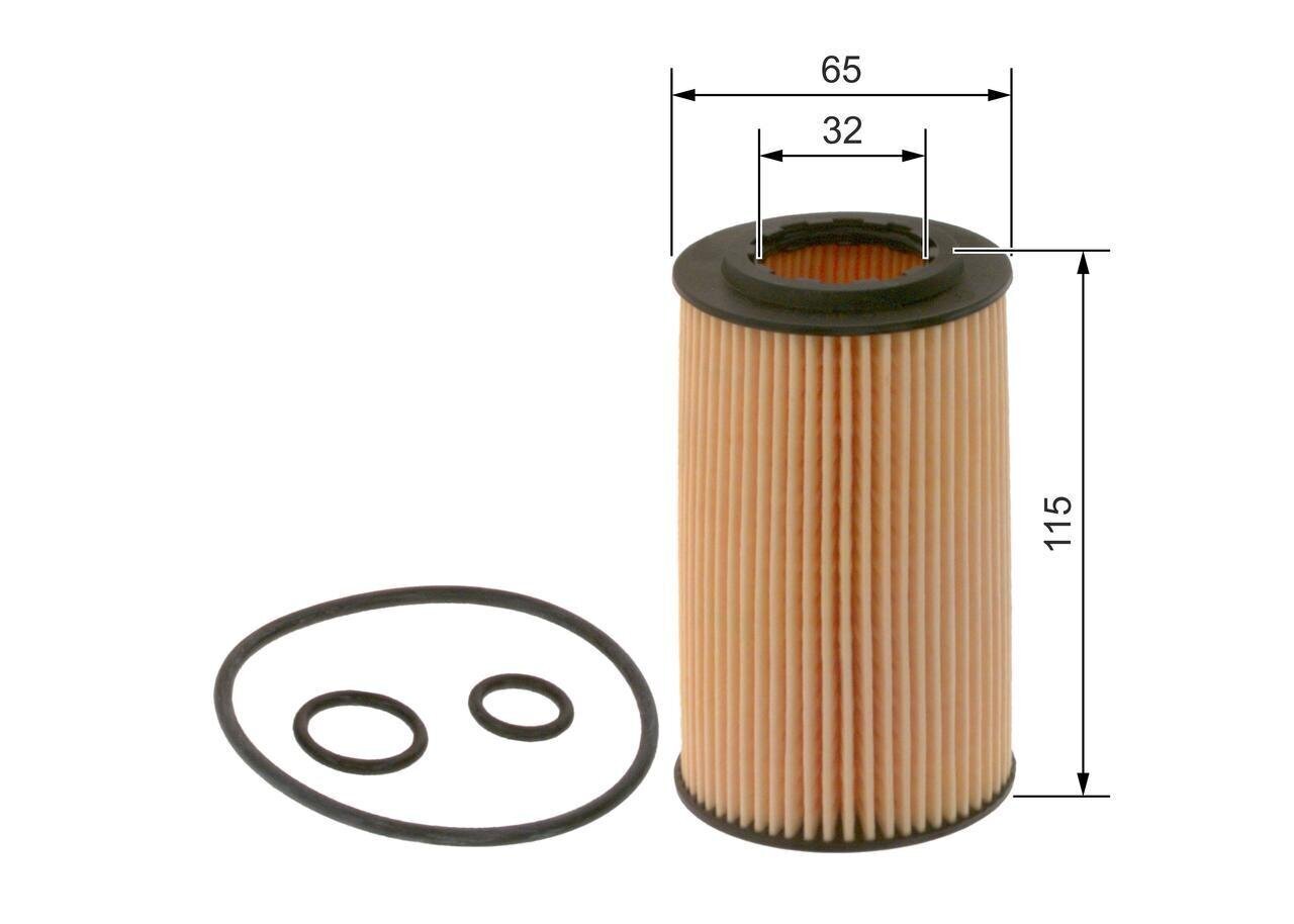 Õlifilter Bosch F026407112, 1 tk hind ja info | Lisatarvikud | hansapost.ee