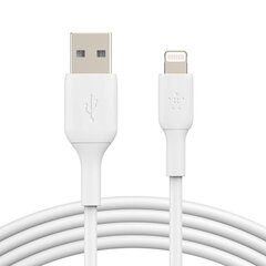 USB кабель Belkin Boost Charge USB-A to Lightning 2.0m белый цена и информация | Borofone 43757-uniw | hansapost.ee