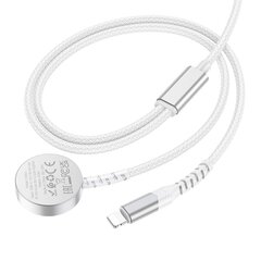 USB кабель Hoco CW54 2in1 USB-C to Lightning/Apple Watch 1.2 м, белый цена и информация | Кабели для телефонов | hansapost.ee