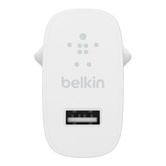 Сетевая зарядка Belkin Boost Charge USB-A 12W белая цена и информация | Зарядные устройства для телефонов | hansapost.ee