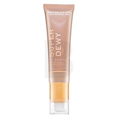 Jumestuskreem Makeup Revolution Super Dewy Skin Tint, 55 ml price and information | Foundations and powders | hansapost.ee