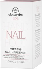 alessandro SPA Express Nail Hardener - küünetugevdaja habrastele ja kihistuvatele küüntele, 10ml hind ja info | Küünelakid ja küünelakieemaldajad | hansapost.ee