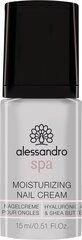 alessandro SPA Moisturizing Nail Cream - sügavniisutav küünekreem, 15ml hind ja info | Küünelakid ja küünelakieemaldajad | hansapost.ee