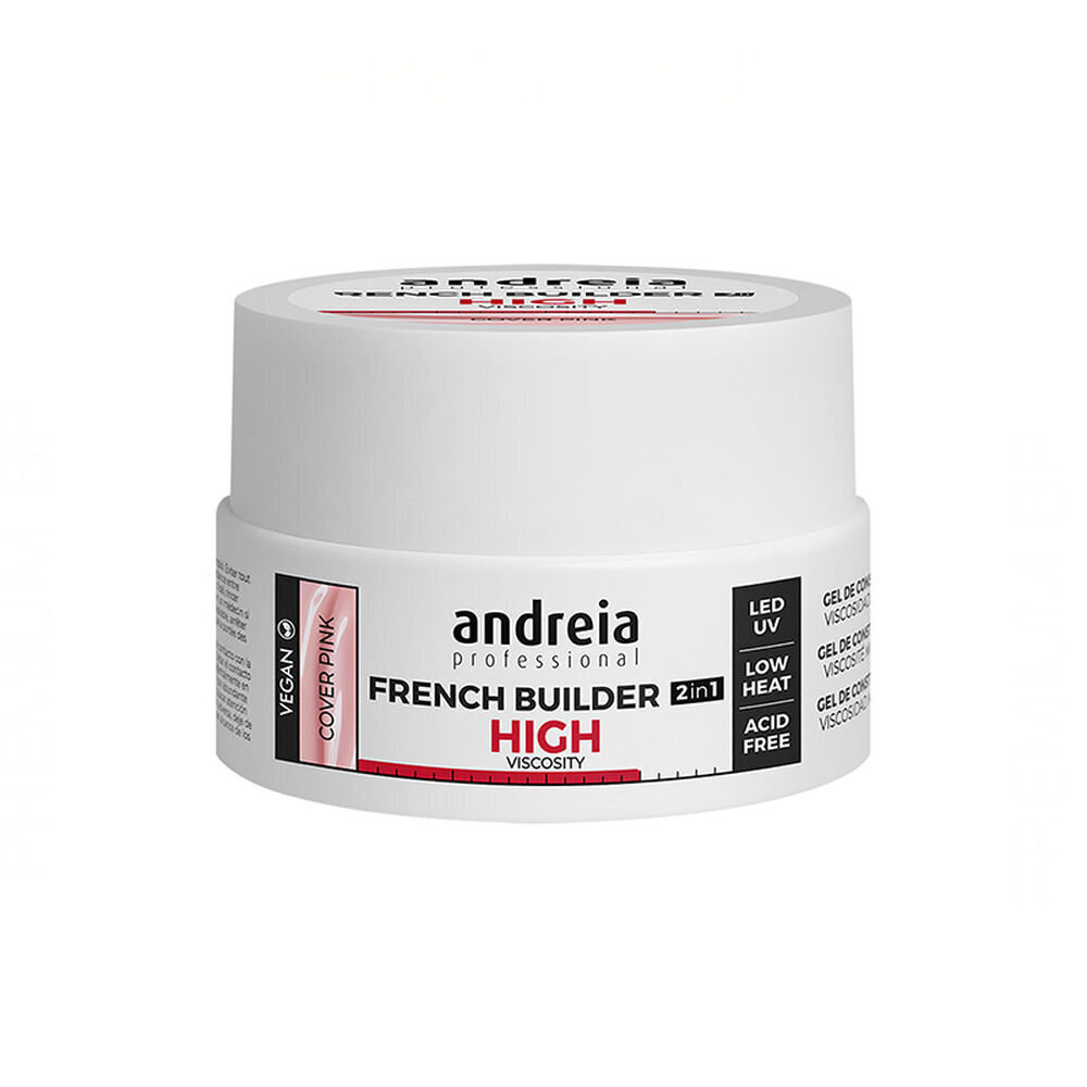 Küünegeel French Builder High Viscosity Andreia Roosa (22 g) hind ja info | Küünelakid ja küünelakieemaldajad | hansapost.ee