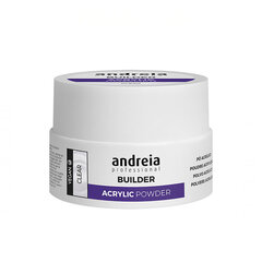 Ehitusgeel küüntele Professional Builder Acrylic Powder Andreia Clear (20 g) hind ja info | Küünelakid ja küünelakieemaldajad | hansapost.ee