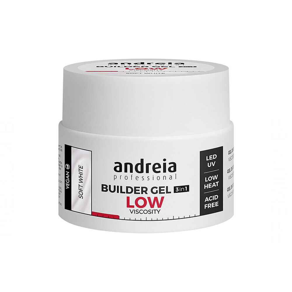 Küünegeel Builder Low Viscosity Andreia Valge (44 g) цена и информация | Küünelakid ja küünelakieemaldajad | hansapost.ee