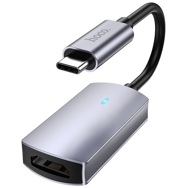 Adapter Hoco UA20 Presage Type-C to HDMI hall hind ja info | USB adapterid ja jagajad | hansapost.ee