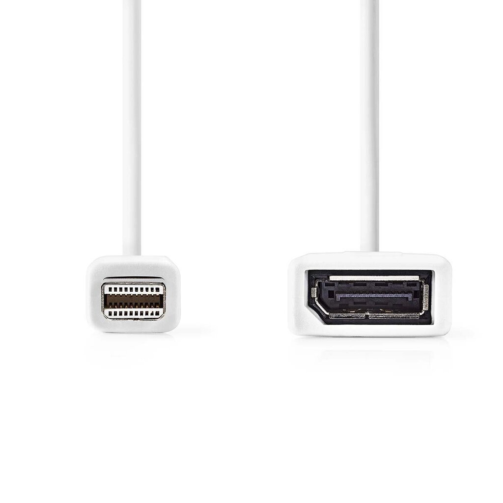 Adapter mini DisplayPort M - DisplayPort F, 1.2, 0,2m hind ja info | USB adapterid ja jagajad | hansapost.ee