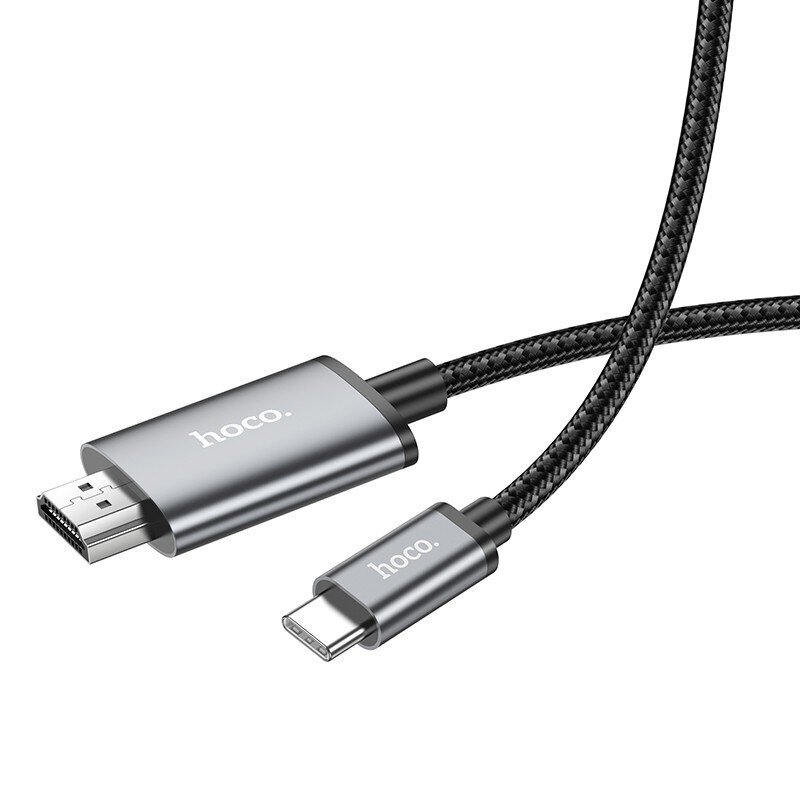 Hoco UA27 USB-C to HDMI, hall hind ja info | USB adapterid ja jagajad | hansapost.ee