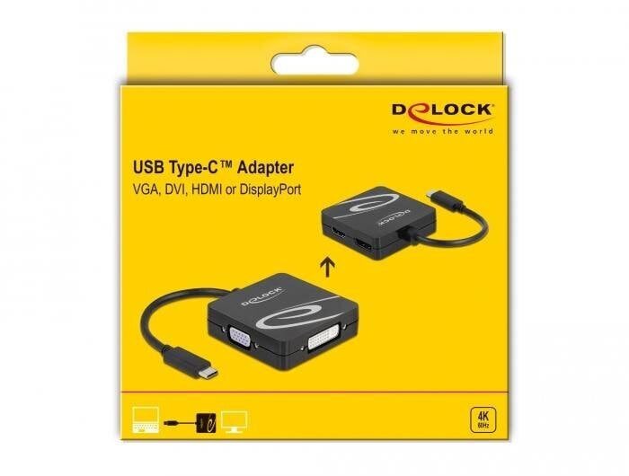 Delock 63129 цена и информация | USB adapterid ja jagajad | hansapost.ee