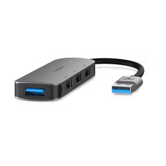 Hub USB Nedis 1x USB-A 3.2, 3x USB-A 2.0, hall цена и информация | Nedis Компьютерная техника | hansapost.ee