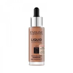 Jumestuskreem Eveline Cosmetics Liquid Control 24H, 32ml, 065 toffee price and information | Foundations and powders | hansapost.ee