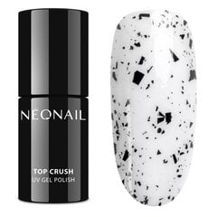 NEONAIL Hübriidne pealislakk Top Crush Black Gloss 7,2ml hind ja info | Küünelakid ja küünelakieemaldajad | hansapost.ee