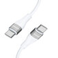 Wozinsky WSTCC2 USB-C / USB-C PD 65W kaabel 2 m - valge hind ja info | Mobiiltelefonide kaablid | hansapost.ee