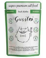 Gussto Cat Fresh Chicken koos kanaga, 85 g hind ja info | Kassikonservid | hansapost.ee