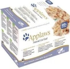 Applaws Cat Pot Multipack Chicken Selection, 4x(8x60 гр) цена и информация | Консервы для кошек | hansapost.ee