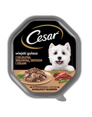 Cesar koos veiseliha, kalkuniliha ja ürtidega, 14x150 g hind ja info | Koerakonservid | hansapost.ee