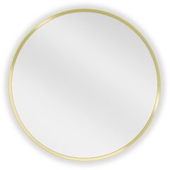 Vannitoa peegel Mexen Loft Round, 40 cm, kuldne price and information | Bathroom mirrors | hansapost.ee