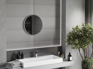 Vannitoa peegel Mexen Loft Round, 40 cm, hõbedane price and information | Bathroom mirrors | hansapost.ee