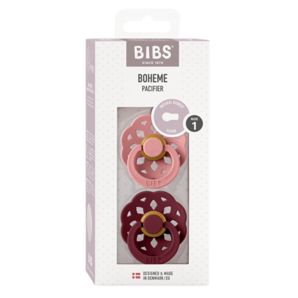 Lutid Bibs Boheme, 2 tk, 0-6 kuud (Dusty Pink/ Elderberry) цена и информация |  Lutid | hansapost.ee