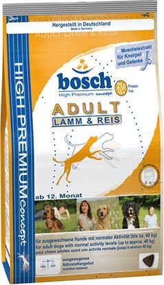 Bosch Tiernahrung Adult Lamb & Rice, 15 kg hind ja info | Koerte kuivtoit ja krõbinad | hansapost.ee