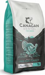 Canagan Dental-Free Run koos kalkuniga, 6 kg hind ja info | Koerte kuivtoit ja krõbinad | hansapost.ee