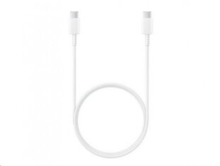 EP-DN975BWE Samsung USB-C|USB-C Data Cable 5A 1m White (Bulk) цена и информация | Кабели и провода | hansapost.ee