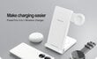 Nillkin PowerTrio 3in1 Wireless Charger for Huawei Watch White hind ja info | Laadijad mobiiltelefonidele | hansapost.ee