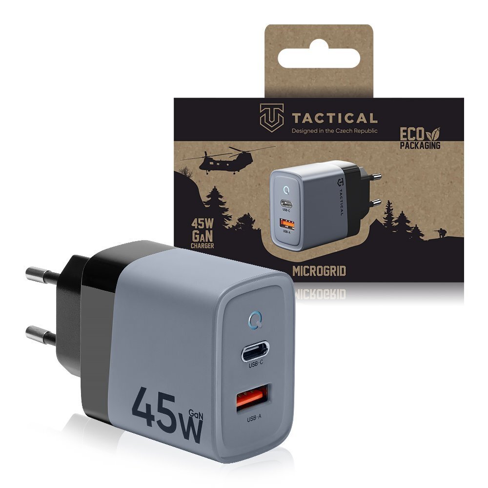 Tactical Microgrid GaN 45W hind ja info | Laadijad mobiiltelefonidele | hansapost.ee