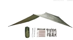 Bushmen Easy varikatus 3×3m roheline 680g hind ja info | Telgid | hansapost.ee