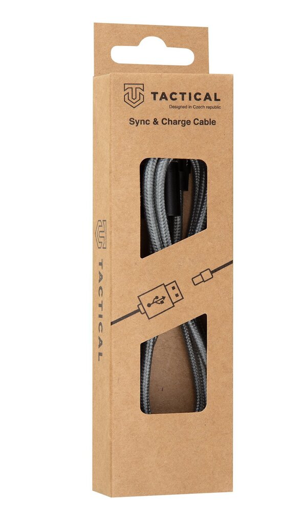 Tactical Fast Rope Kevlar Cable USB-A|USB-C 2m Grey цена и информация | Juhtmed ja kaablid | hansapost.ee