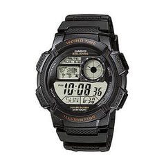 Часы унисекс Casio World Time Illuminator цена и информация | Мужские часы | hansapost.ee