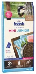 Bosch Tiernahrung Junior Mini с птицей, 15 кг цена и информация | Сухой корм для собак | hansapost.ee