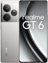 Realme GT6 5G 12/256GB Fluid Silver цена и информация | Мобильные телефоны | hansapost.ee