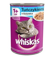 Whiskas Adult kuivtoit koos tuunikala ja juurviljadega + tuunikalakonservide komplekt, 14kg/24x400 g hind ja info | Kassi kuivtoit ja kassikrõbinad | hansapost.ee