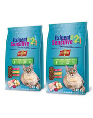 Vitapol Sensitive and Exigent 2in1 valivatele kassidele, 2x10 kg hind ja info | Vitapol Kassid | hansapost.ee