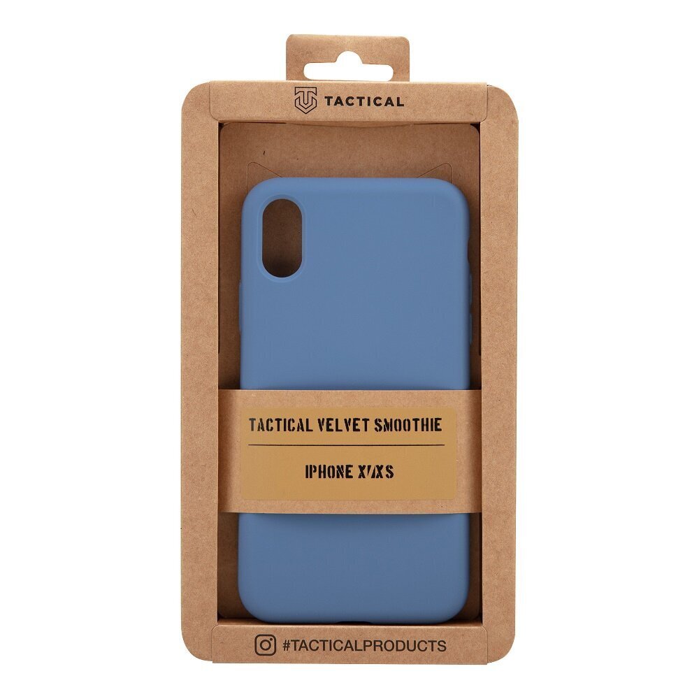 Tactical Velvet Smoothie Cover for Apple iPhone X/XS Avatar цена и информация | Telefonide kaitsekaaned ja -ümbrised | hansapost.ee