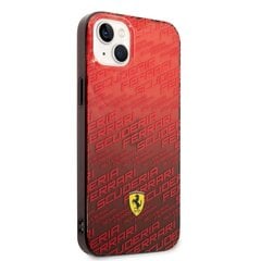 Ferrari Gradient Allover Case for iPhone 14 Plus Red hind ja info | Telefonide kaitsekaaned ja -ümbrised | hansapost.ee