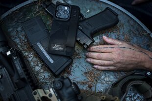 Tactical Camo Troop Cover for Apple iPhone 14 Plus Black цена и информация | Чехлы для телефонов | hansapost.ee