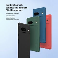 Чехол Nillkin Super Frosted PRO Back Cover для Google Pixel 7 Black цена и информация | Чехлы для телефонов | hansapost.ee