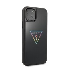 Guess GUHCN58TRMLBK iPhone 11 Pro czarny|black hard case Triangle Glitter цена и информация | Чехлы для телефонов | hansapost.ee