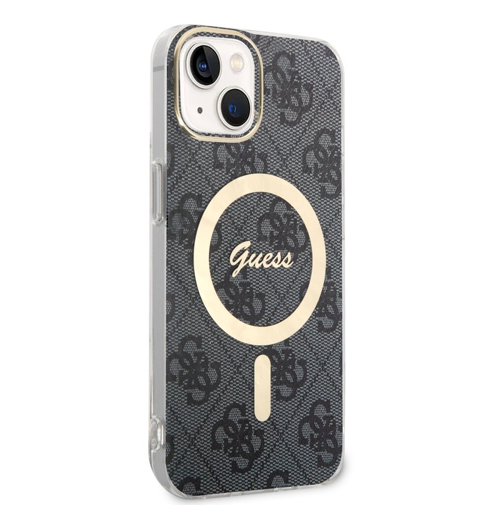 Guess 4G IML MagSafe Compatible Case for iPhone 13 Black цена и информация | Telefonide kaitsekaaned ja -ümbrised | hansapost.ee