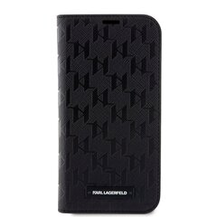 Karl Lagerfeld PU Saffiano Monogram Book Case for iPhone 13 Pro Black цена и информация | Чехлы для телефонов | hansapost.ee