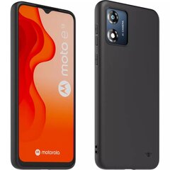 CASR TPU Cover + Tempered Glass for Motorola E13 Black цена и информация | Чехлы для телефонов | hansapost.ee