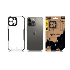 Tactical Quantum Stealth Cover for Apple iPhone 13 Pro Max Clear|Black цена и информация | Чехлы для телефонов | hansapost.ee