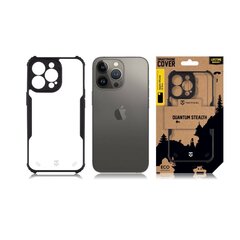 Tactical Quantum Stealth Cover for Apple iPhone 13 Pro Clear|Black цена и информация | Чехлы для телефонов | hansapost.ee