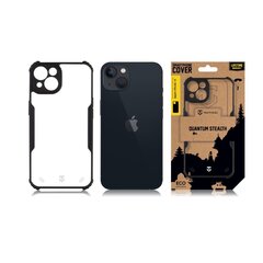 Tactical Quantum Stealth Cover for Apple iPhone 13 Clear|Black цена и информация | Чехлы для телефонов | hansapost.ee