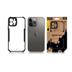 Tactical Quantum Stealth Cover for Apple iPhone 12 Pro Clear|Black цена и информация | Чехлы для телефонов | hansapost.ee