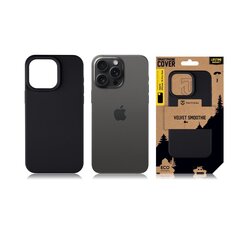 Tactical Velvet Smoothie Cover for Apple iPhone 15 Pro Max Asphalt цена и информация | Чехлы для телефонов | hansapost.ee