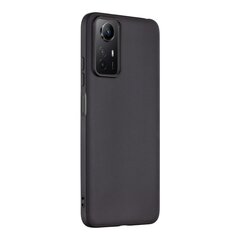 Tactical TPU Cover for Xiaomi Redmi Note 12S Black цена и информация | Чехлы для телефонов | hansapost.ee